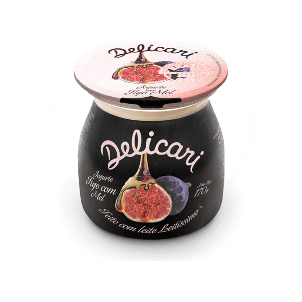 Iogurte Delicari Figo Com Mel 170g